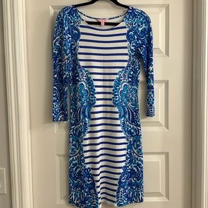 Lilly Pulitzer - Moon Jellies striped dress - Size XS